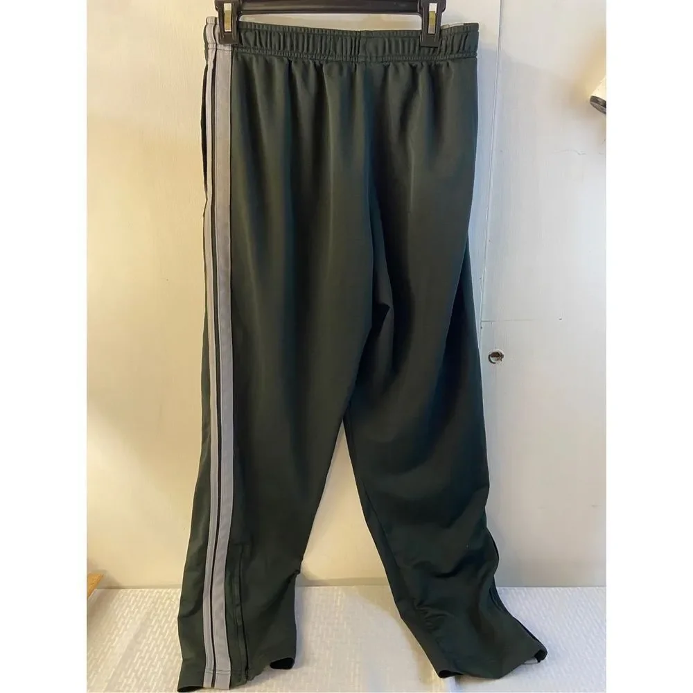 Nike swoosh joggers activewear sweatpants mens medium dark‎ green rn #56323